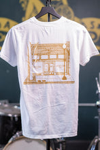 Load image into Gallery viewer, Revelers Hall | White Revelers Hall Drawing Tee
