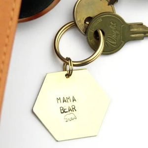 Peachtree Lane | Hand-Stamped Keychain
