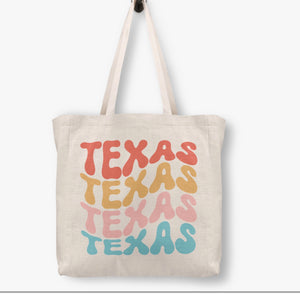 Daisy May | Texas Tote Bag Market Bag Book Bag Beach Bag Teacher Tote