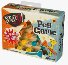 Load image into Gallery viewer, Neato! Classic Wooden Peg Game, Travel Size