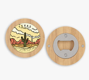 Texas Magnetic Bottle Opener