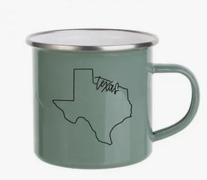 Daisy May | Texas Enamel Mug