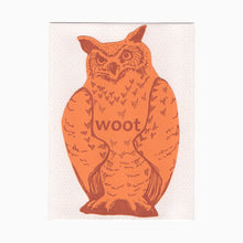 Load image into Gallery viewer, Blackbird Letterpress | Woot Owl Gift Card