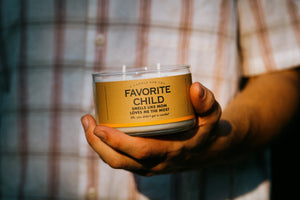 Whiskey River Soap Co. | A Candle For The Favorite Child | Funny Candle