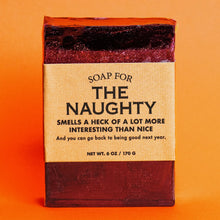 Load image into Gallery viewer, Whiskey River Soap Co. | A Soap For the Naughty - Holiday | Funny Soap