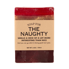 Load image into Gallery viewer, Whiskey River Soap Co. | A Soap For the Naughty - Holiday | Funny Soap