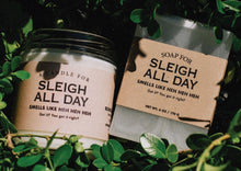 Load image into Gallery viewer, Whiskey River Soap Co. | A Candle For Sleigh All Day- Holiday | Funny Christmas Candle