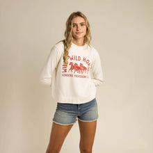 Load image into Gallery viewer, Sendero Provisions Co. | Wild Wild Horses Drop Shoulder Sweatshirt