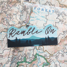Load image into Gallery viewer, Ramble On Classic Rock Lyrics Nature Sticker