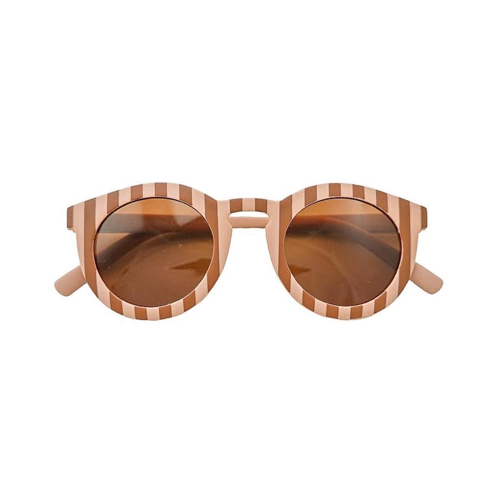 GRECH & Co | Classic Sunglasses-Adult - Stripes Sunset + Tierra