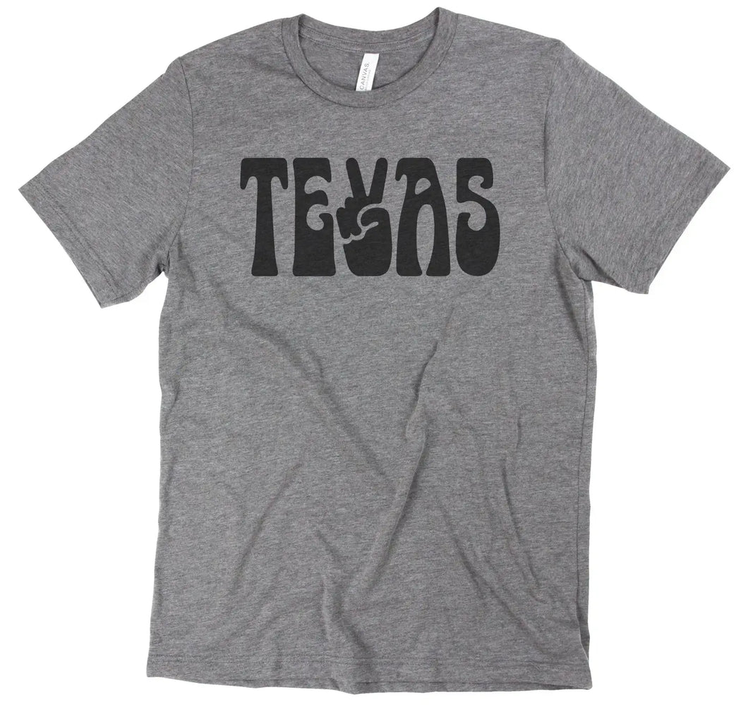 River Road Clothing Co.| Peace Texas Grey