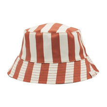 Load image into Gallery viewer, Reversible Bucket Hat - Stripes Atlas + Tierra
