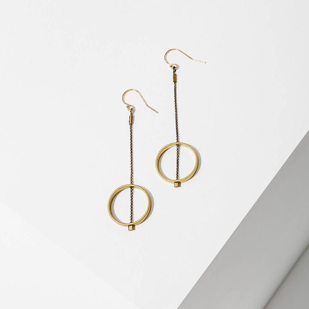 Larissa Loden | Horizon Circle Earrings
