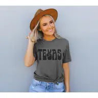 Load image into Gallery viewer, River Road Clothing Co.| Peace Texas Grey