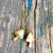 Load image into Gallery viewer, Red Truck Design | Mushroom Earrings Fungi Earrings Toadstool Forest Earrings