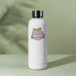 Just Peachy Sticker For Water Bottle