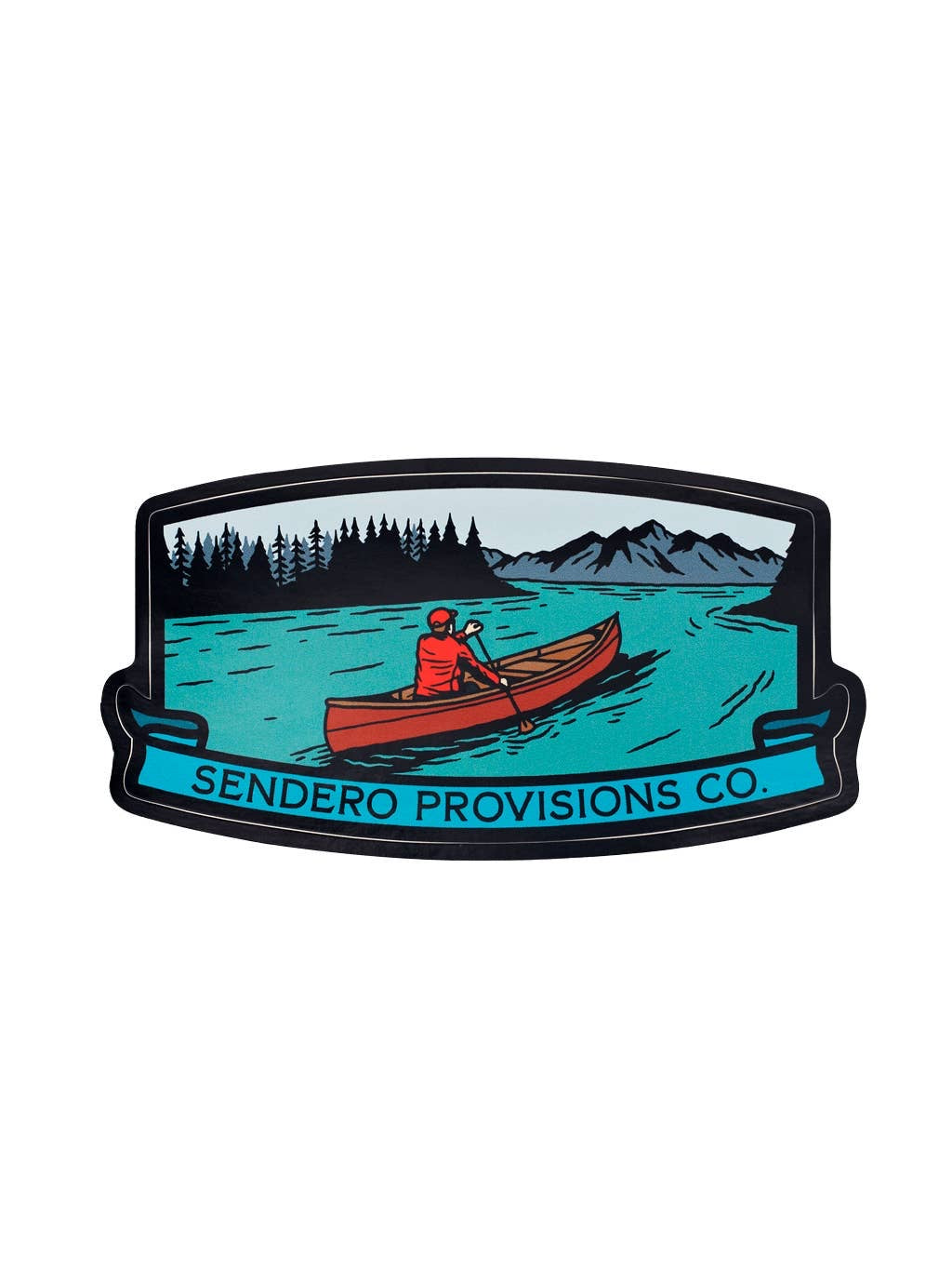 Sendero Provisions Co. | Paddler Sticker
