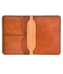 Bexar Goods | Passport Wallet Brown