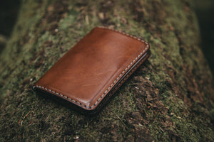 Bexar Goods | Passport Wallet Brown
