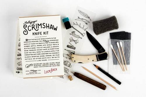 Mollyjogger | Scrimshaw Knife Kit