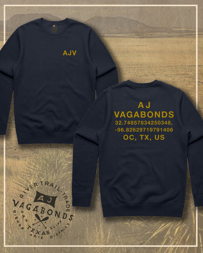AJ Vagabonds | Coordinate Crewneck
