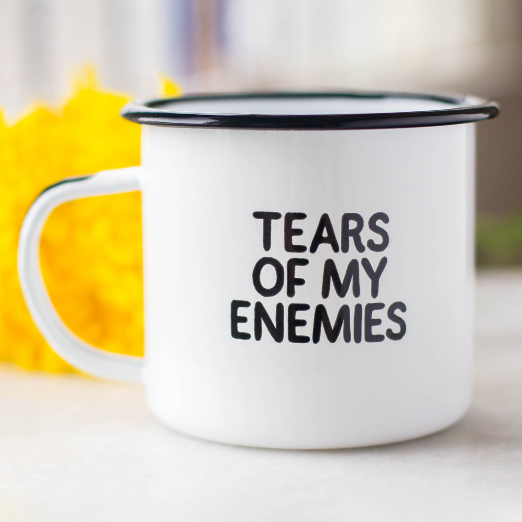 Swag Brewery Tears Of My Enemies Enamel Mug