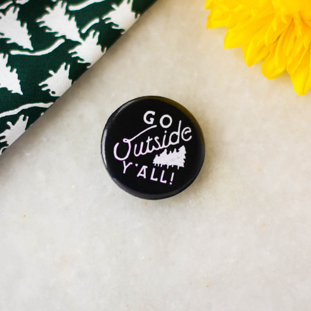 AJ Vagabonds | Go Outside Y'all Pin