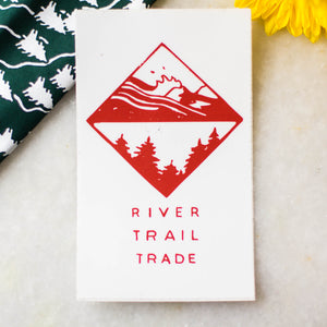AJ Vagabonds | River Trail Trade Sticker
