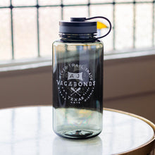 Load image into Gallery viewer, AJ Vagabonds Translucent Twist-off cap water bottle in black