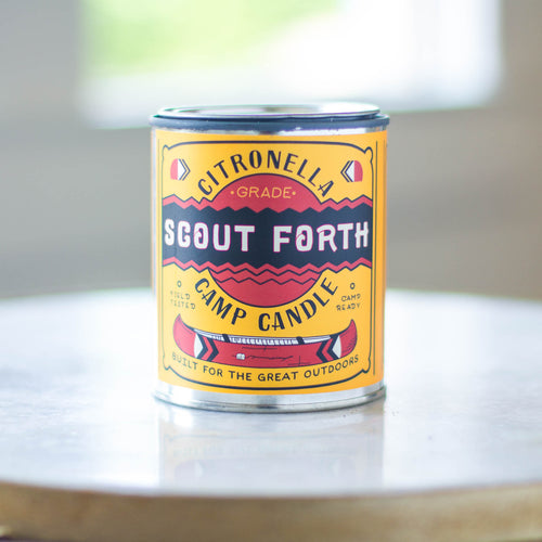 Good & Well Supply Co. | Scout Forth Citronella Camp Candle