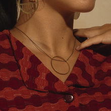 Load image into Gallery viewer, Larissa Loden | Circle Horizon Necklace