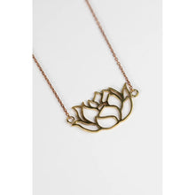 Load image into Gallery viewer, Ten Thousand Villages | Grateful Lotus Necklace