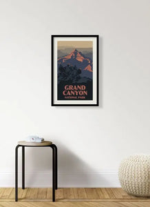 Kamin Tersieff | Canyon Arizona Poster | National Park Print