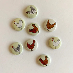 Chicken Breed Buttons