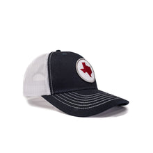 Load image into Gallery viewer, Tumbleweed TexStyles | Texas Circle Patch Trucker Hat