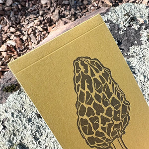Blackbird Letterpress | Morel Mushroom Jotter