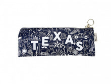 Load image into Gallery viewer, Maptote | Texas Pencil Pouch Demin (navy)