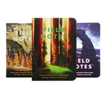 Load image into Gallery viewer, Field Notes | National Parks 3 Pack Assorted