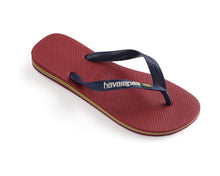 Load image into Gallery viewer, Havaianas | Kids Red Brazil Logo Sandal