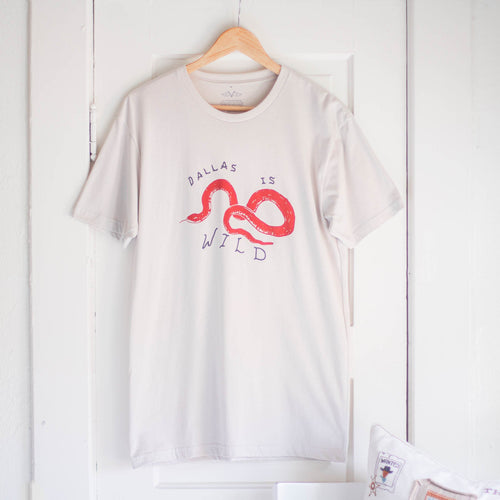 AJ Vagabonds | Dallas is Wild Snake T-shirt