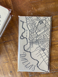 Blackbird Letterpress | Dallas Small City Jotter Notepad