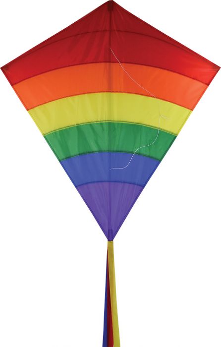In the breeze | 39in Diamond Rainbow Kite