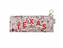 Load image into Gallery viewer, Maptote | Texas Pencil Pouch Natural