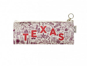 Maptote | Texas Pencil Pouch Natural