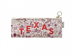 Maptote | Texas Pencil Pouch Natural