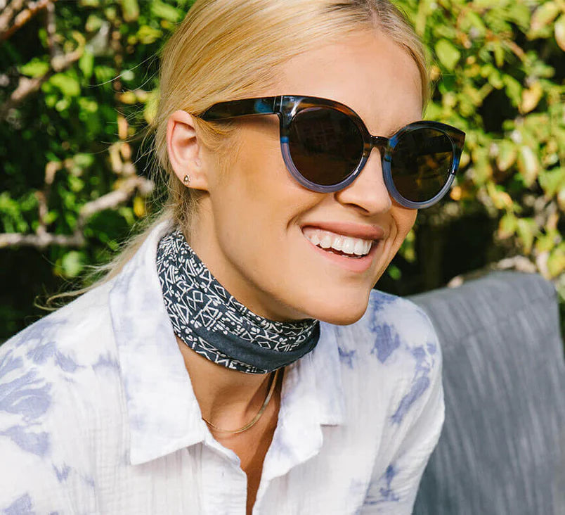 Peepers | Montauk Sun (Multi Horn Blue) Sunglasses