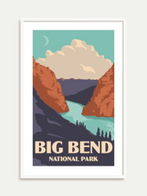 Load image into Gallery viewer, Big Bend Texas Poster National Park Print | Kamin Tersieff