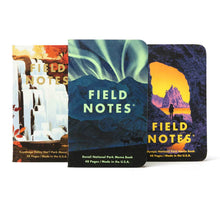 Load image into Gallery viewer, Field Notes | National Parks 3 Pack Assorted
