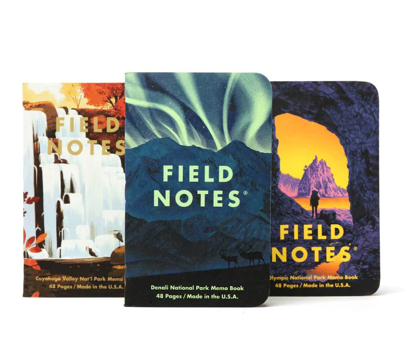 Field Notes | National Parks 3 Pack Assorted