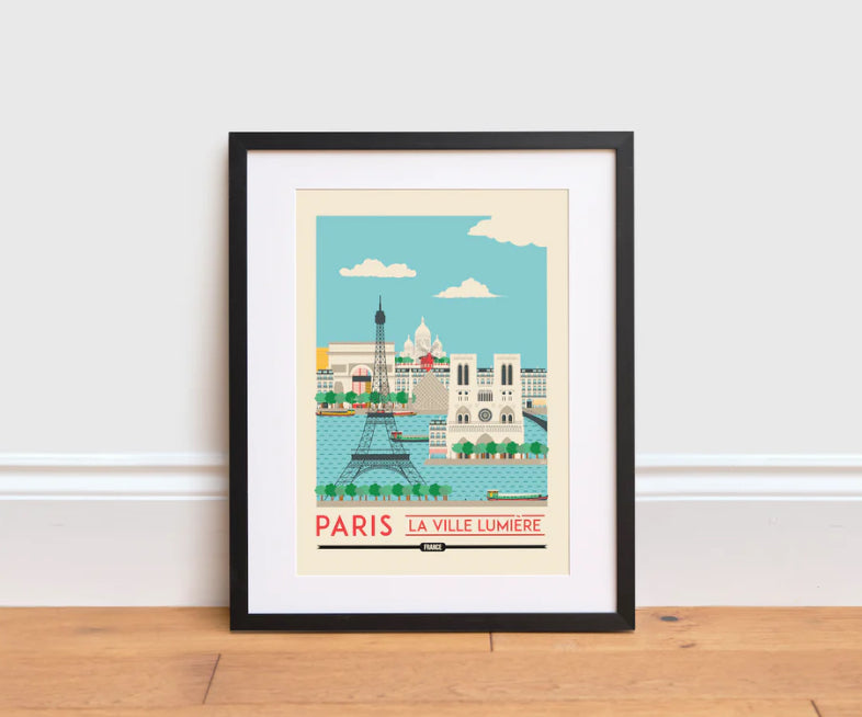 The creative Toucan  Paris Print